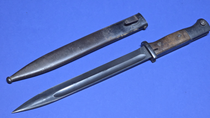WW2 German K98 Bayonet - S/172 (Carl Eickhorn) - 1936 - Near Mint Blade