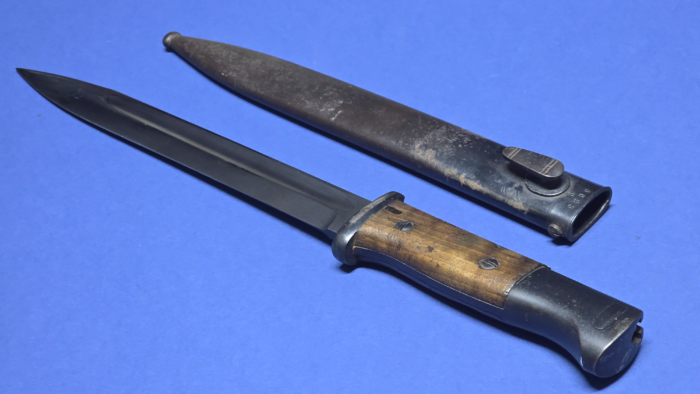 WW2 German K98 Bayonet - S/172 (Carl Eickhorn) - 1936 - Near Mint Blade - Image 9
