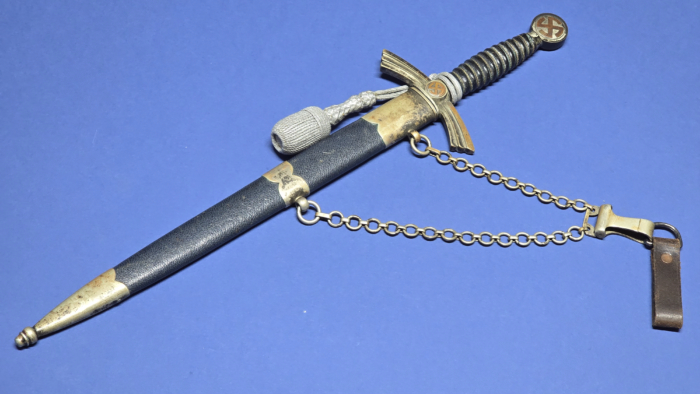 German First Pattern Luftwaffe Officer's Dress Dagger - Unit Numbered - Near Mint Blade - Paul Weyersberg & Co - Image 3