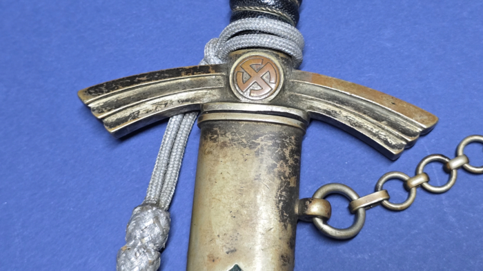 German First Pattern Luftwaffe Officer's Dress Dagger - Unit Numbered - Near Mint Blade - Paul Weyersberg & Co - Image 10