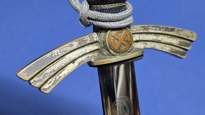 German First Pattern Luftwaffe Officer's Dress Dagger - Unit Numbered - Near Mint Blade - Paul Weyersberg & Co - Image 14