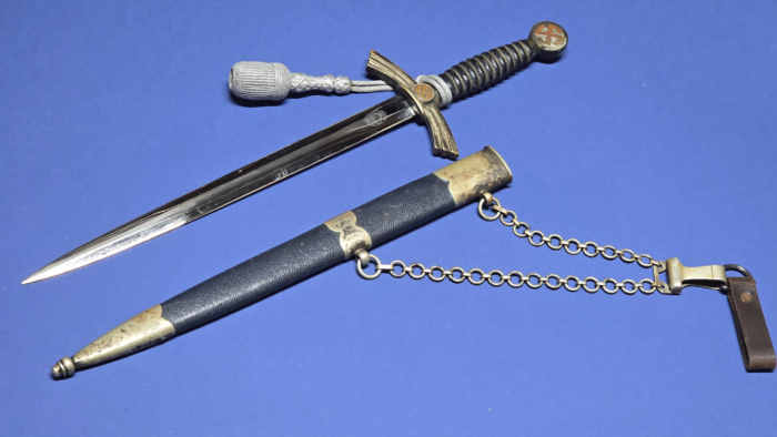 German First Pattern Luftwaffe Officer's Dress Dagger - Unit Numbered - Near Mint Blade - Paul Weyersberg & Co - Image 15