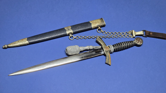 German First Pattern Luftwaffe Officer's Dress Dagger - Unit Numbered - Near Mint Blade - Paul Weyersberg & Co - Image 17