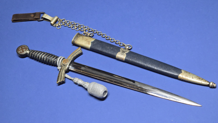 German First Pattern Luftwaffe Officer's Dress Dagger - Unit Numbered - Near Mint Blade - Paul Weyersberg & Co - Image 18
