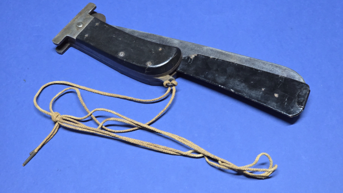 WW2 RAF Folding Survival Machete - G. Butler & Co, Sheffield -  Dated 1945 with Broad Arrow - Image 7