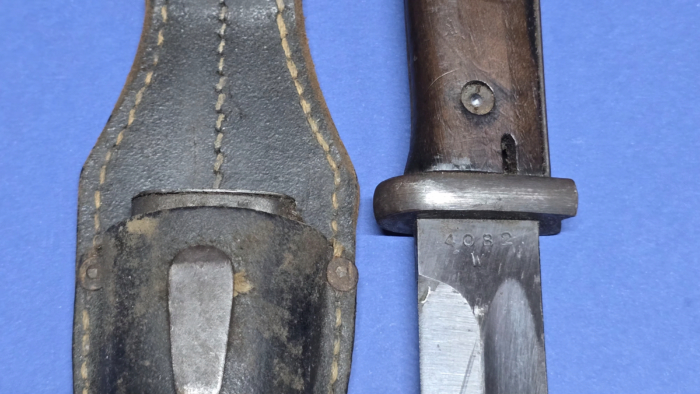 WW2 German K98 Bayonet by Carl Eickhorn (cof 42) with Frog - Image 4