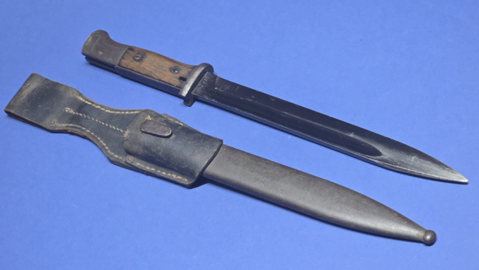 WW2 German K98 Bayonet by Carl Eickhorn (cof 42) with Frog - Image 12
