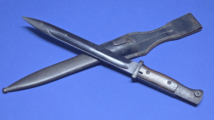 WW2 German K98 Bayonet by Carl Eickhorn (cof 42) with Frog - Image 13