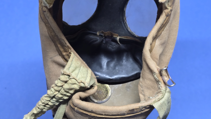 WW2 French ARS 38 Gas Mask Set (TC-38 TO / 1939) - Complete with Original Filter & Carry Canister - Image 10