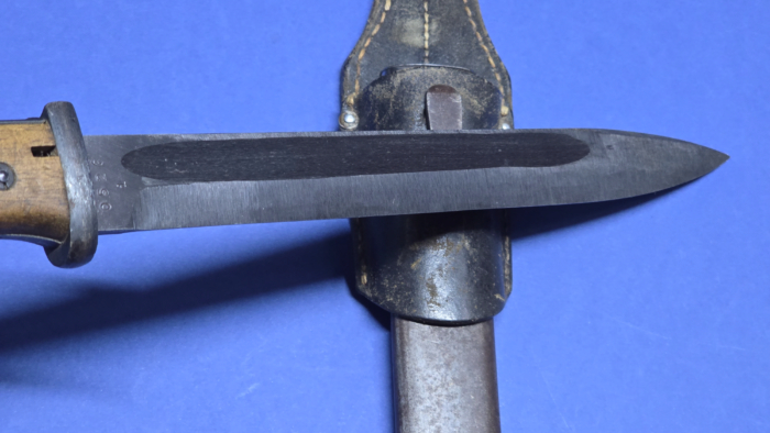 WW2 German K98 Bayonet - Dated 1944 - Carl Eickhorn - Mint Blade - Frog - Image 6