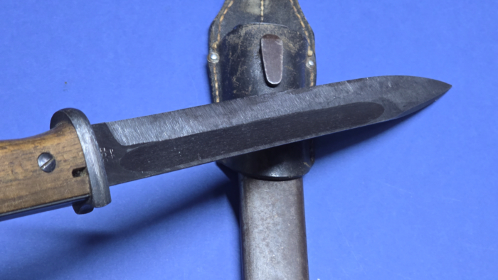 WW2 German K98 Bayonet - Dated 1944 - Carl Eickhorn - Mint Blade - Frog - Image 7