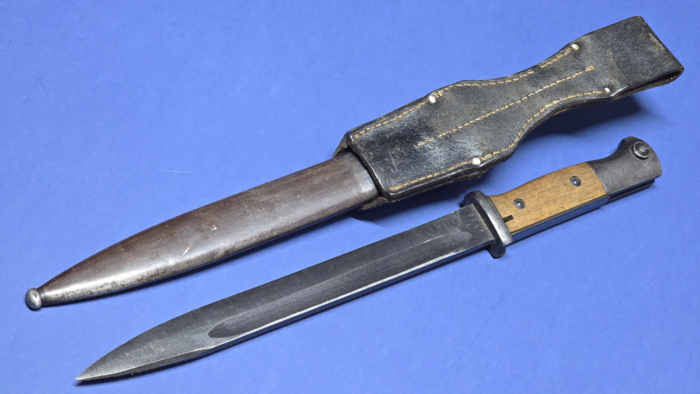 WW2 German K98 Bayonet - Dated 1944 - Carl Eickhorn - Mint Blade - Frog - Image 15