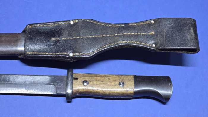 WW2 German K98 Bayonet - Dated 1944 - Carl Eickhorn - Mint Blade - Frog - Image 16