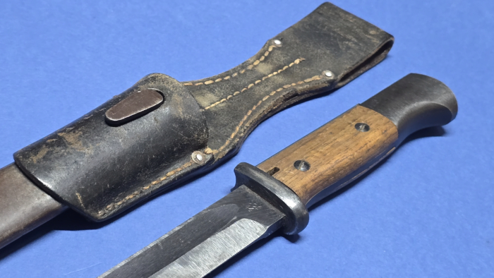 WW2 German K98 Bayonet - Dated 1944 - Carl Eickhorn - Mint Blade - Frog - Image 17