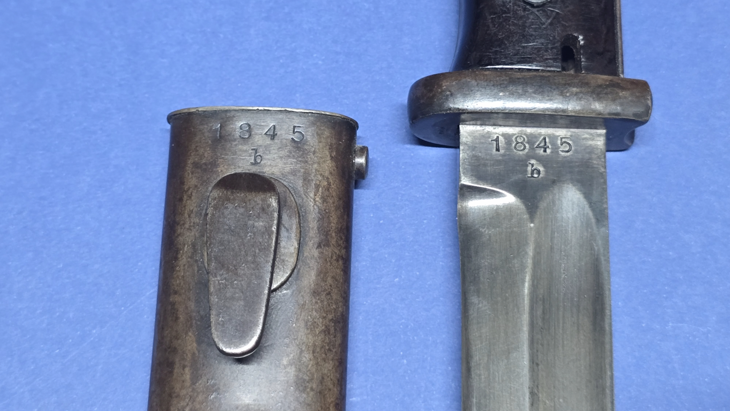 WW2 German K98 Bayonet by WKC - 1939 Dated - Matching Numbers - Image 4