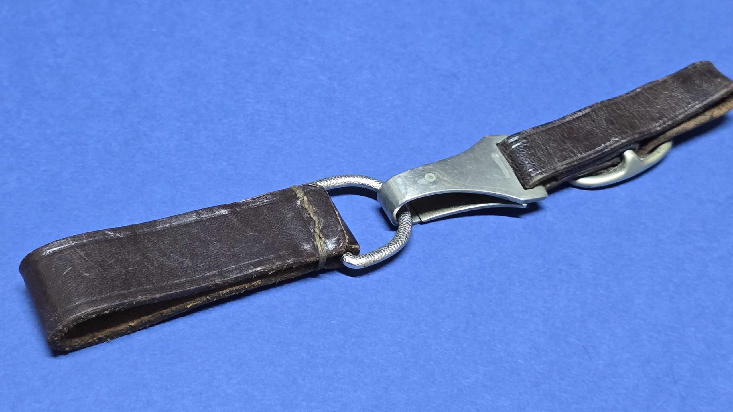 Early Third Reich SA 2-Piece Dagger Hanger - Nickel Fittings - Image 7