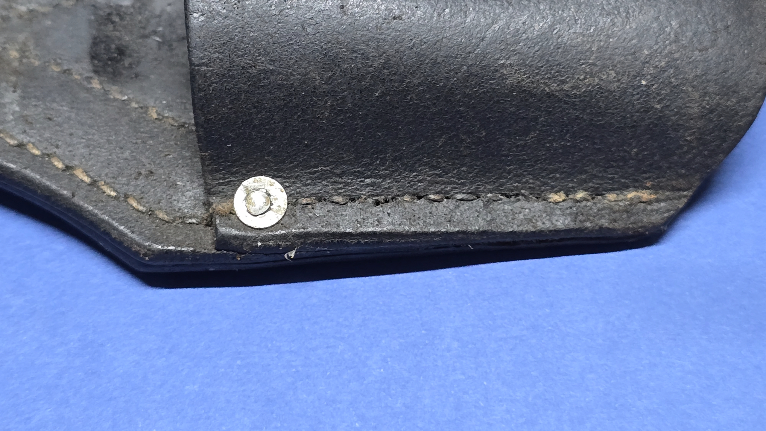 WW1 German 98/05 "Butcher Bayonet" Leather Frog - Excellent Condition - Image 9