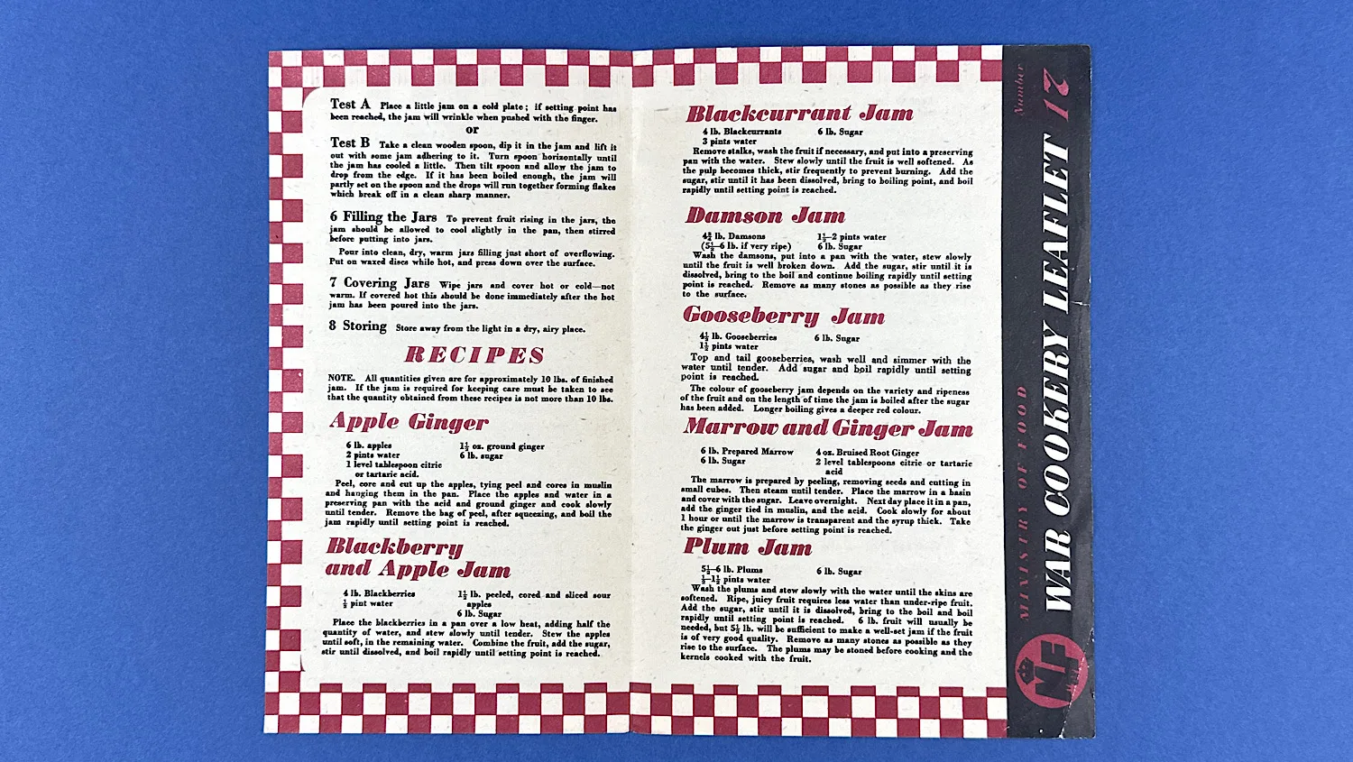WW2 War Cookery Leaflet - Image 3