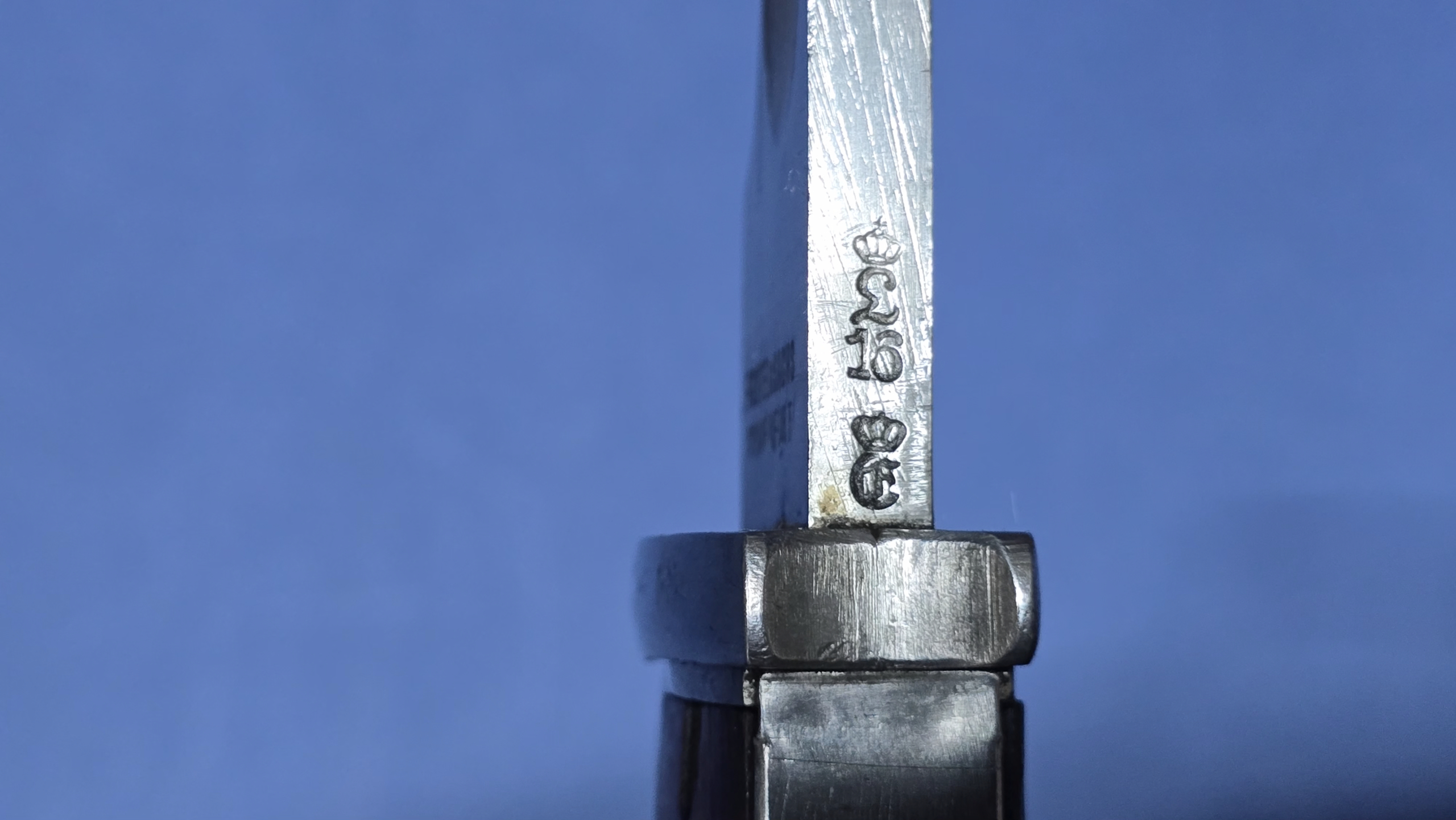 WW1 German S98/05 Bayonet - Bavarian Issue by Fichtel & Sachs, Schweinfurt (1916) - Superb Condition - Image 3