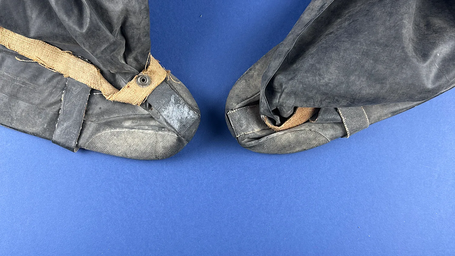 WW2 British Military Rubber Anti-Gas Overboots – 1942 Dated, War Department Marked - Image 12