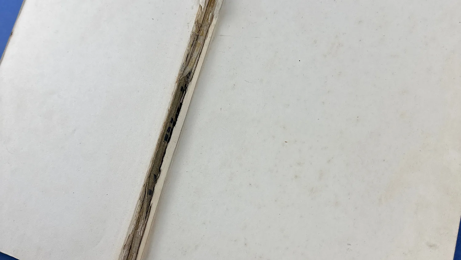 WW2 Brighter Blackout Book (1939–1940) by Howard Thomas, original wartime edition with cloth strip spine and printed boards closeup of inside back cover