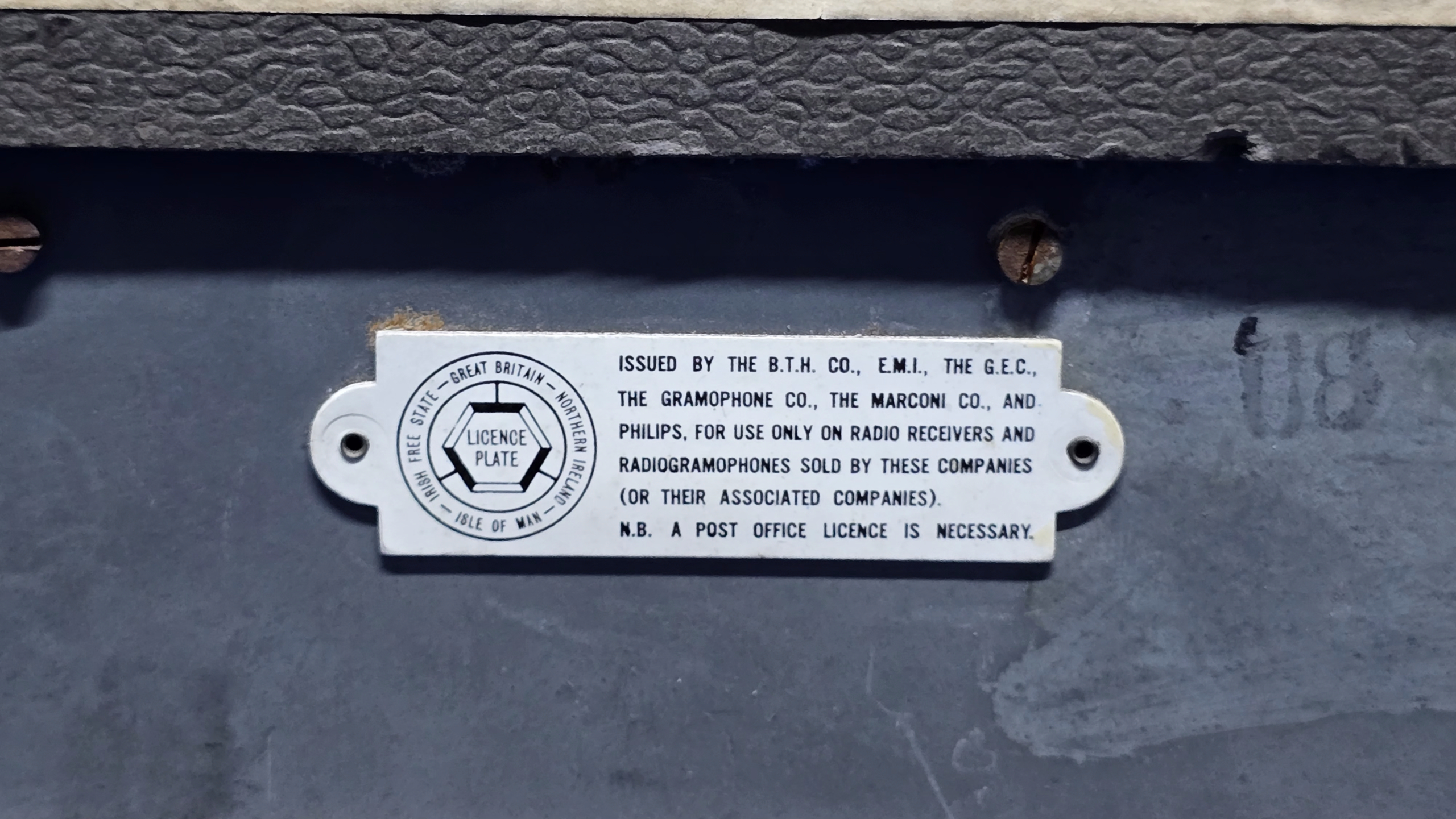 Wartime Civilian Receiver - AC Model - Good, Honest Wartime Condition - Image 8