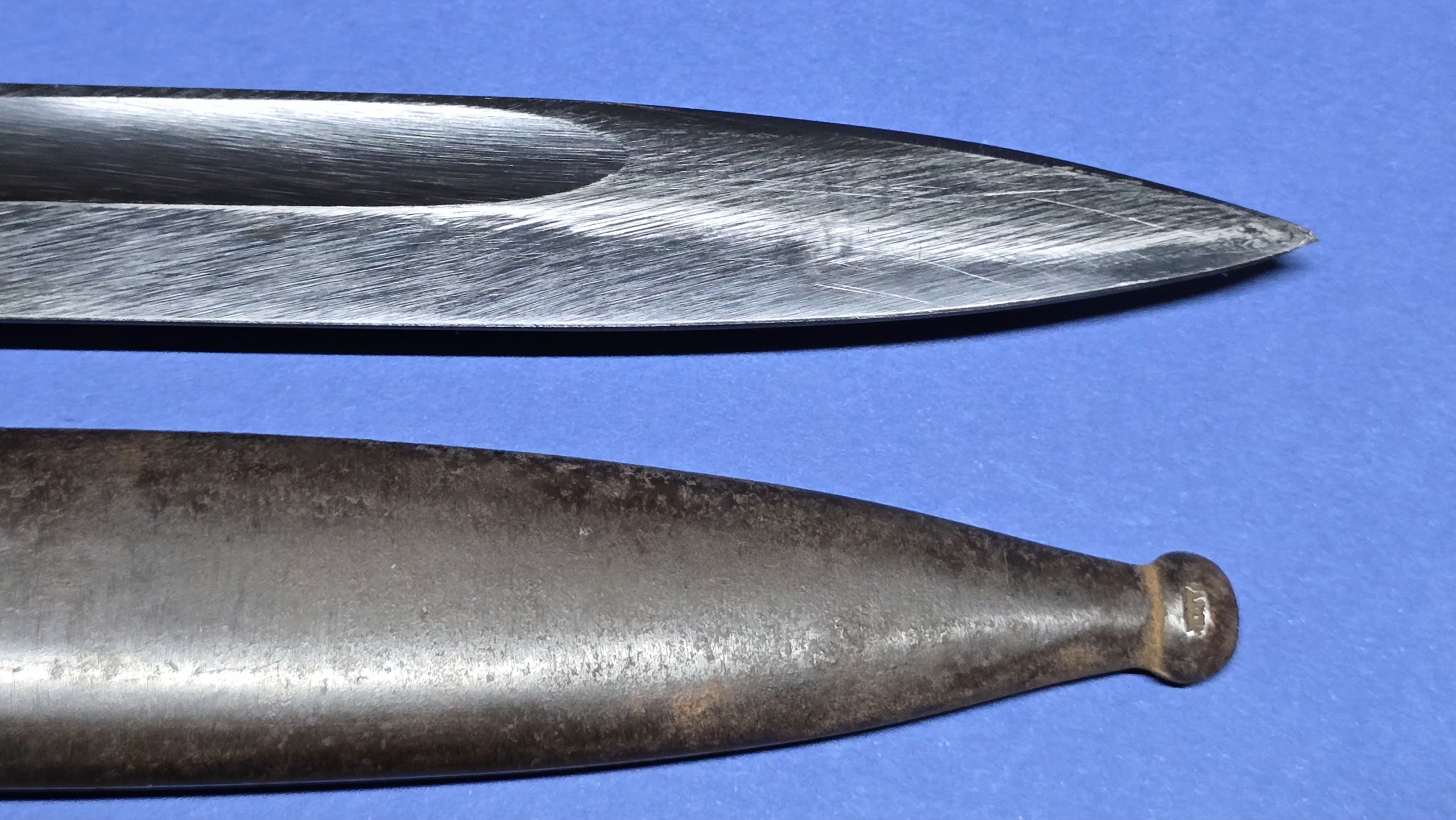 WW2 German K98 Bayonet - FZE - 1944 - blade tip