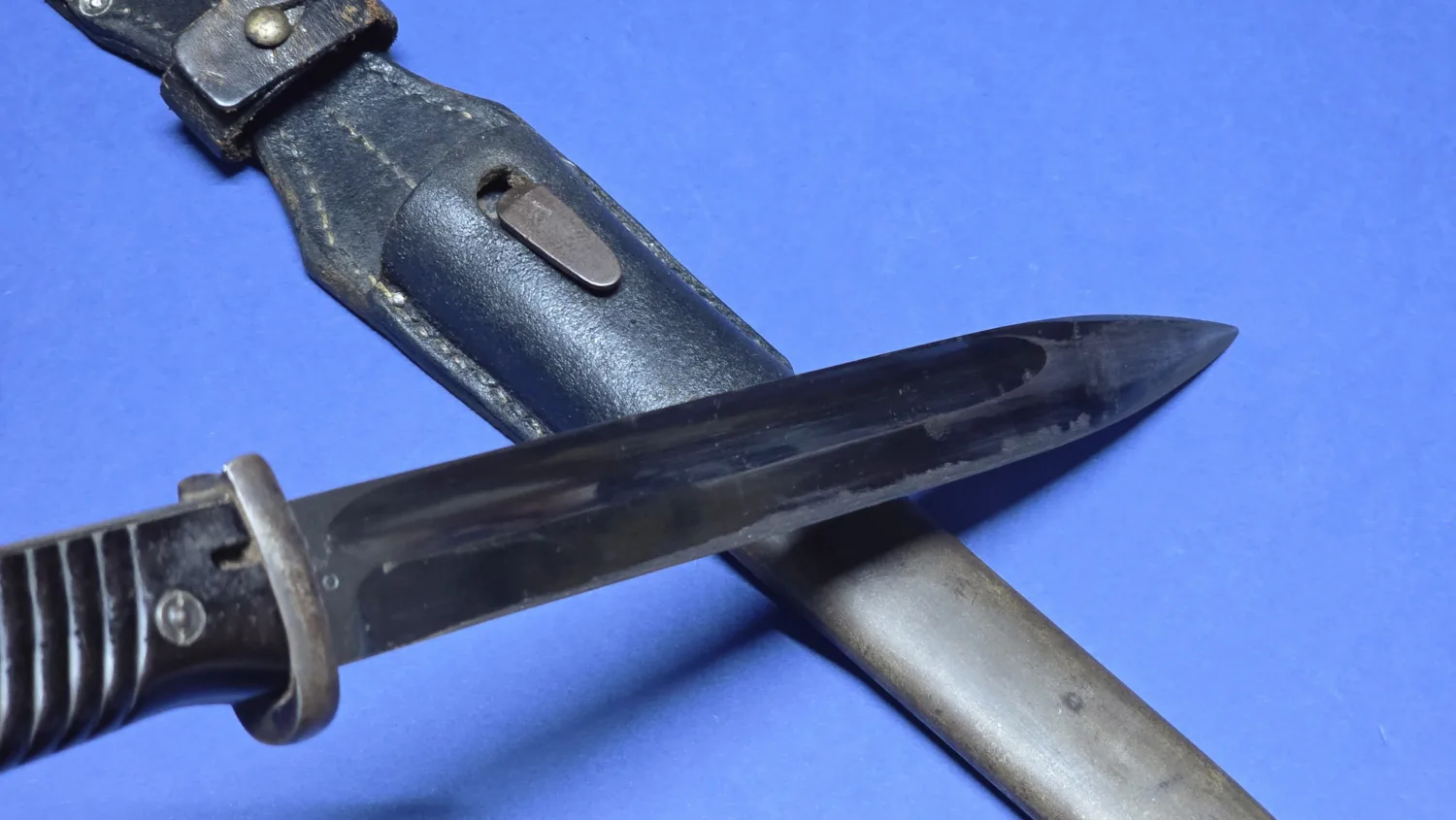 WW2 German K98 Bayonet - Matching Numbers - FNJ - 1941 - Frog - Image 14