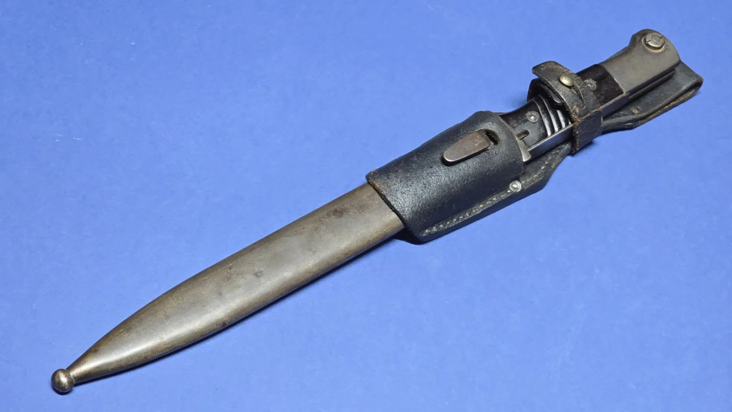 WW2 German K98 Bayonet - Matching Numbers - FNJ - 1941 - Frog - Image 15