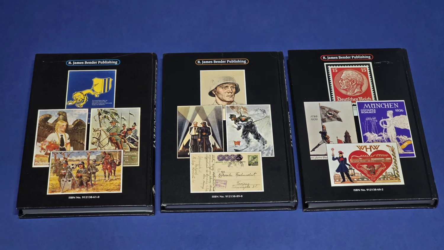 Postcards of Hitler's Germany - R. James Bender - Complete 3-Volume Hardcover Set (1933-1945) - Image 5
