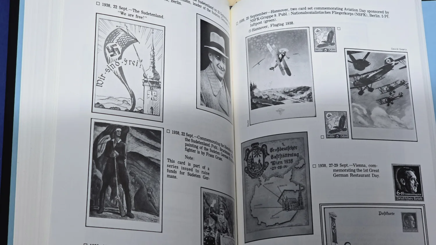 Postcards of Hitler's Germany - R. James Bender - Complete 3-Volume Hardcover Set (1933-1945) - Image 7