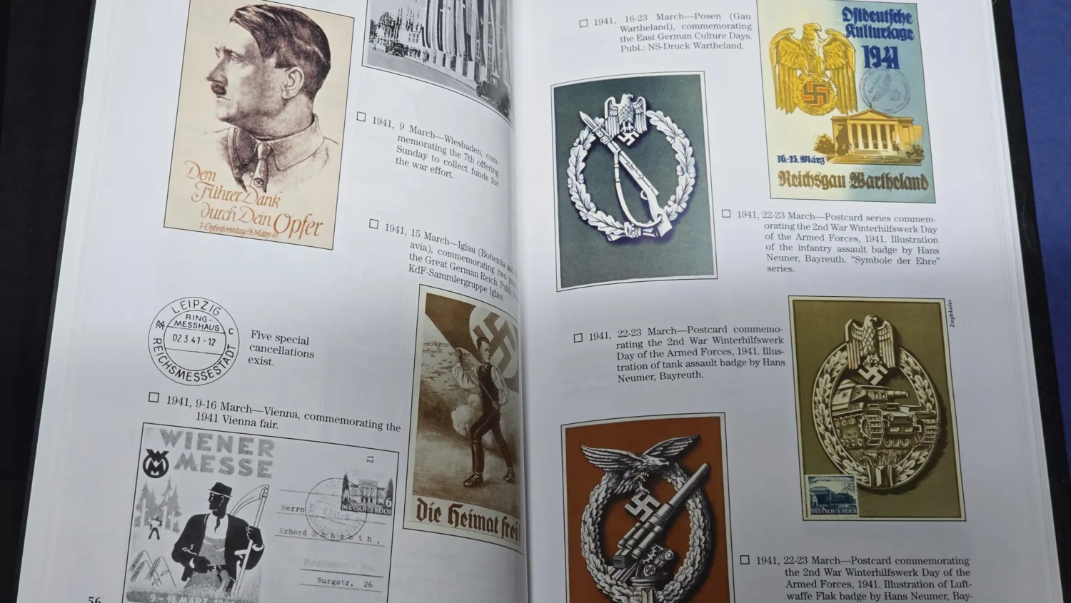 Postcards of Hitler's Germany - R. James Bender - Complete 3-Volume Hardcover Set (1933-1945) - Image 14