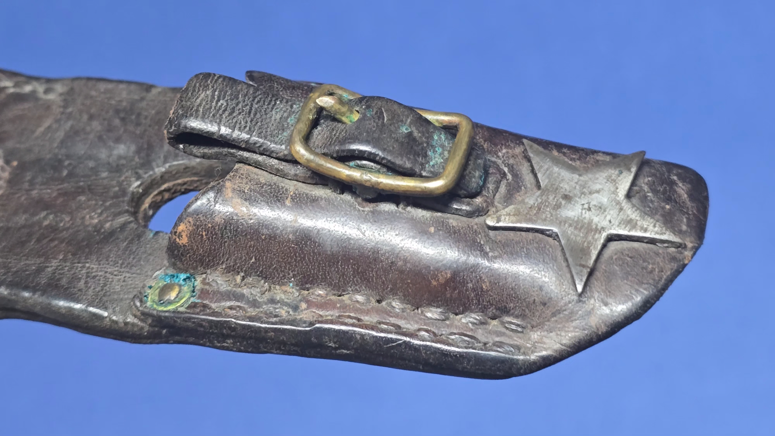 WW2 Japanese Arisaka Bayonet Frog -