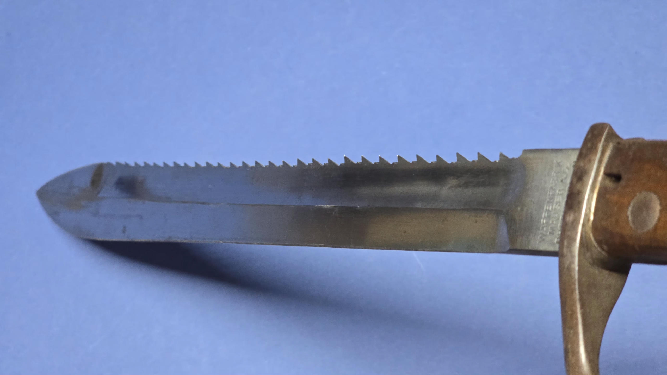 WW1 German S98/05 "Butcher" Bayonet - 1917 - blade