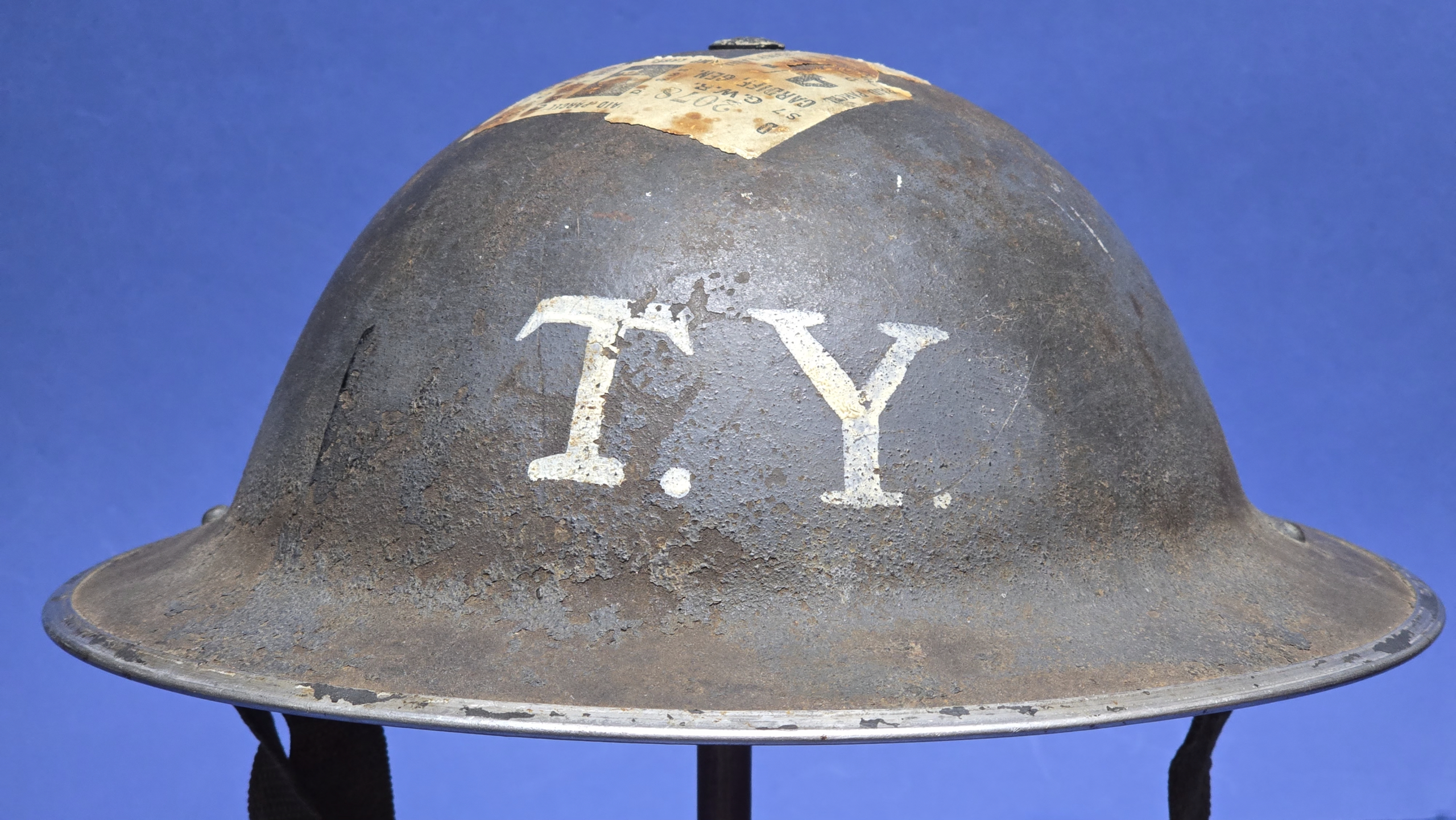 WW2 British MK II Helmet - 1943 - front shot