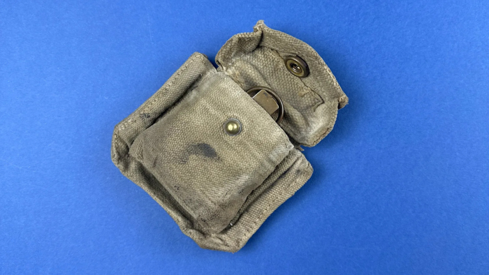WW2 British Mk III Prismatic Compass Set with Original Webbing