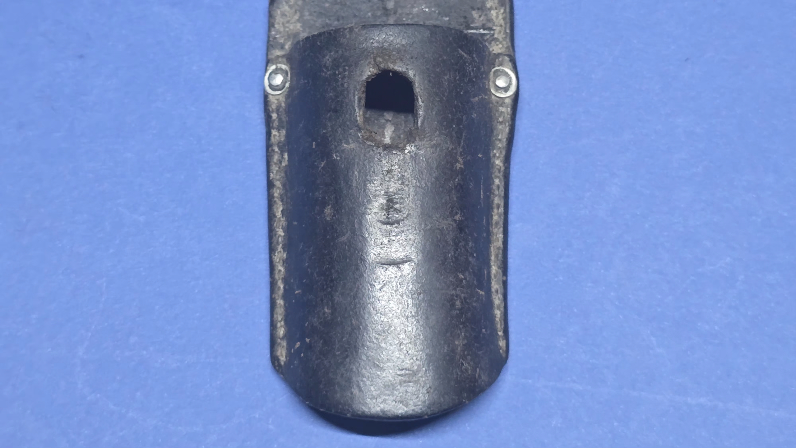 WW2 German Leather K98 Bayonet Frog - Max Koberstein - 1936 - Image 11