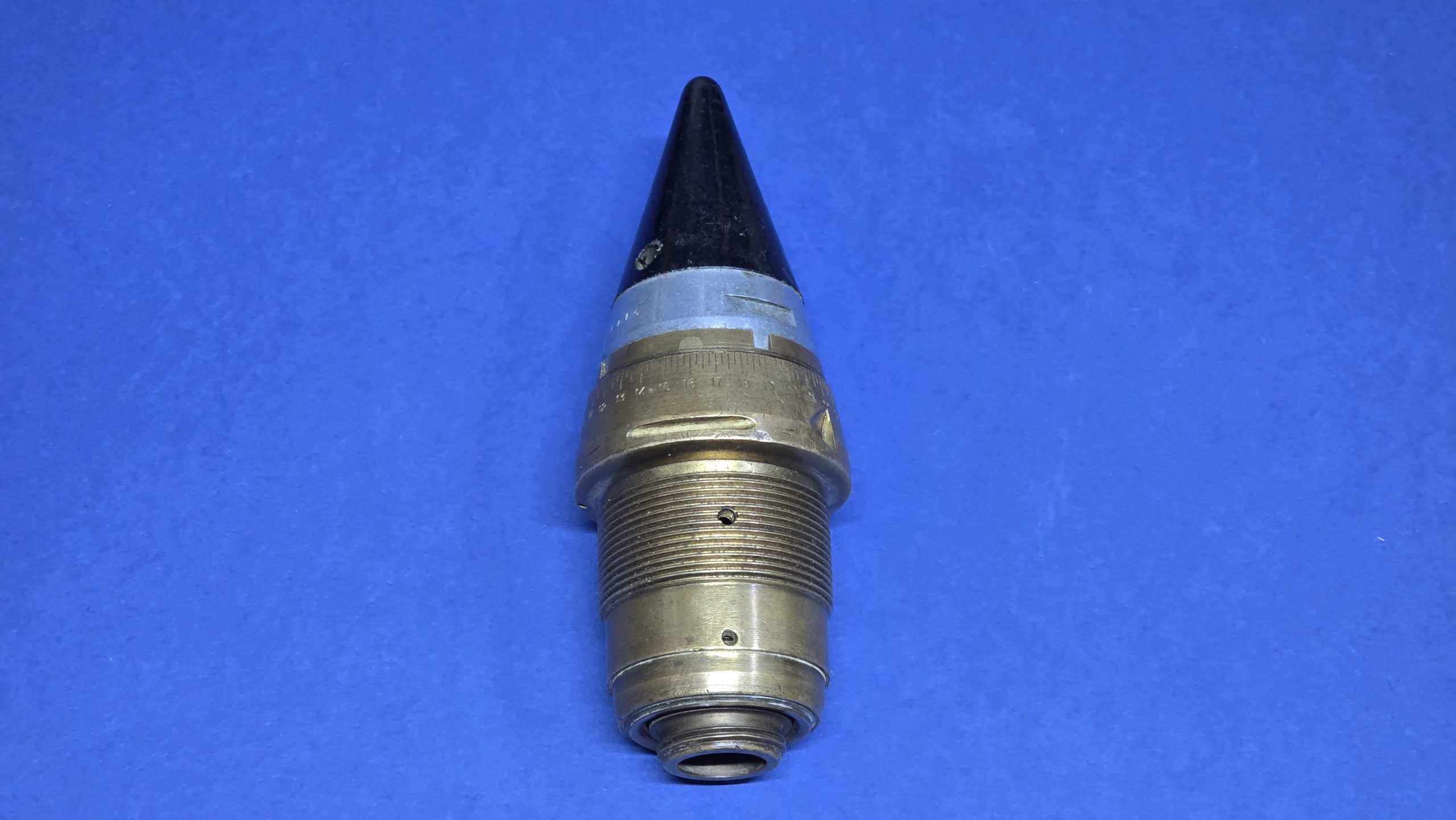 WW2 British No. 208 Mk V Artillery Fuze - Inert - 1945 Dated - Image 2