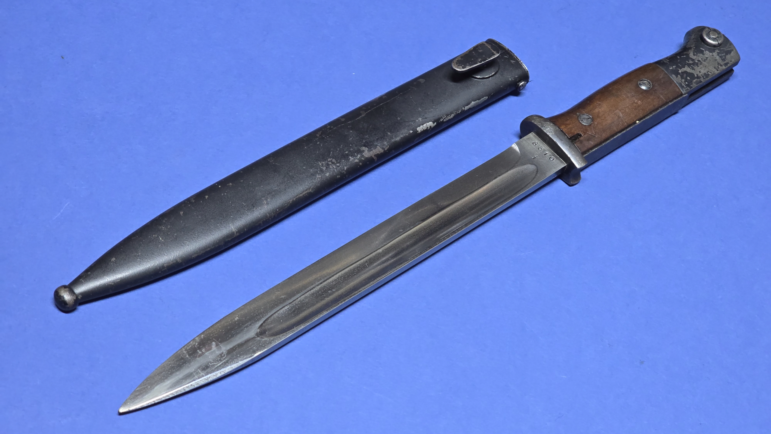 WW2 German K98 Bayonet - Carl Eickhorn - full shot