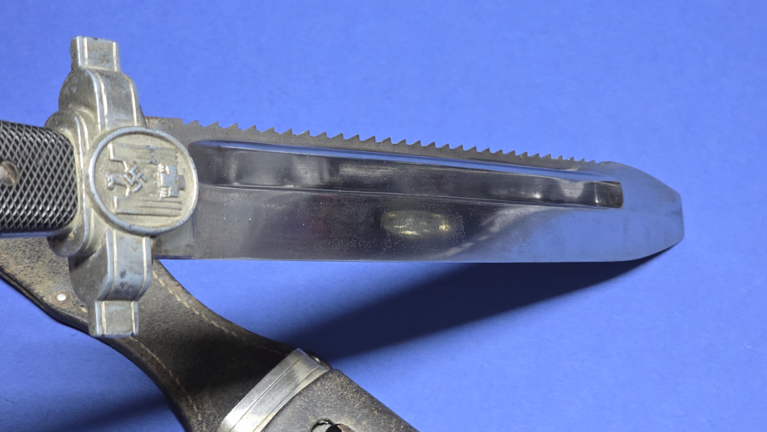 German Red Cross Hewer with Saw Back Blade -