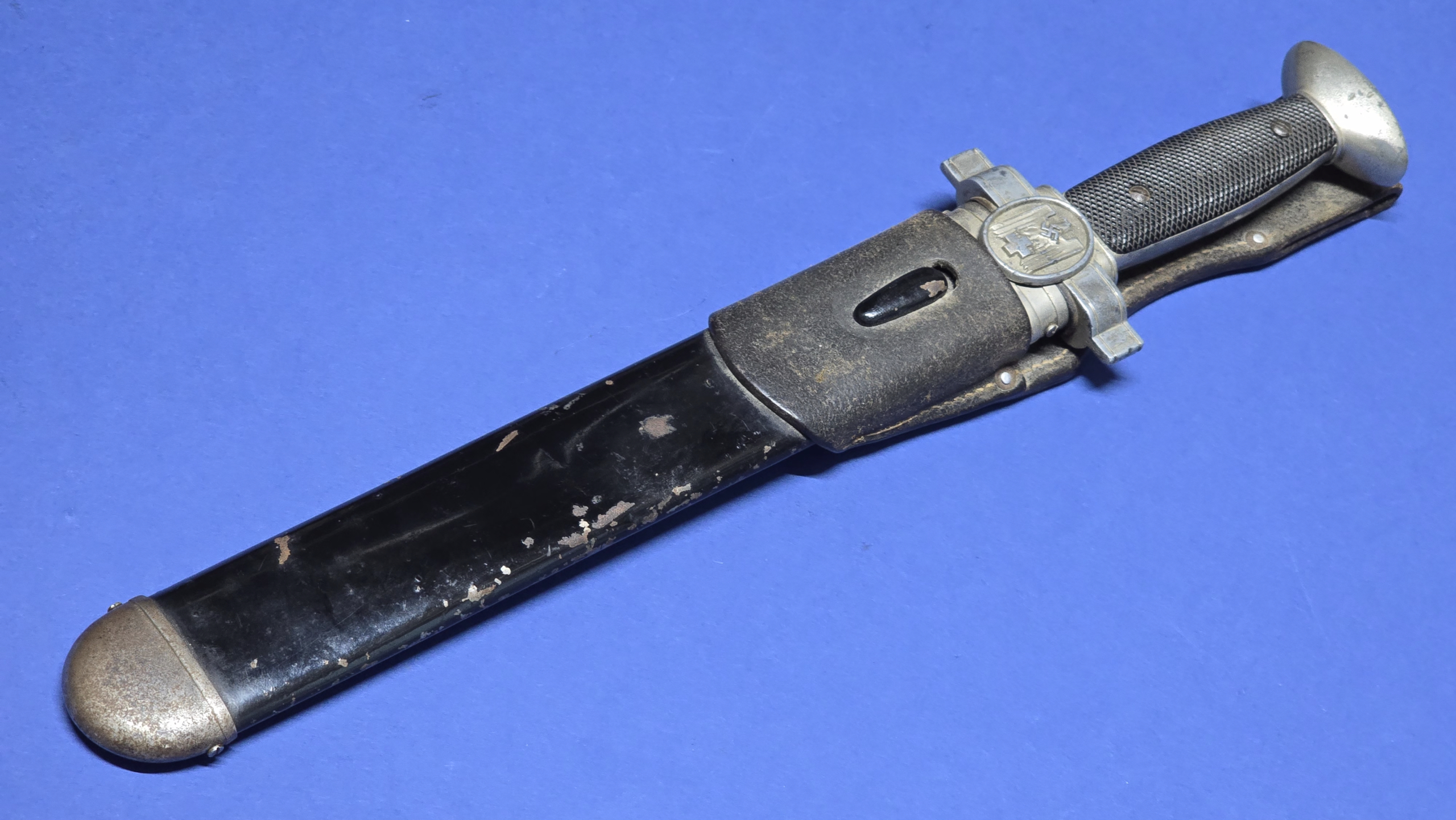 German Red Cross Hewer with Saw Back Blade - complete