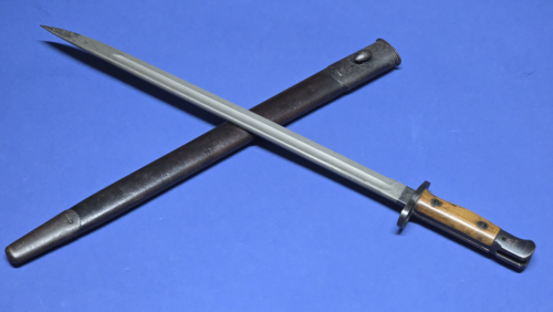 WW1 British Pattern 1907 Bayonet - Dated 1917 - Chapman -