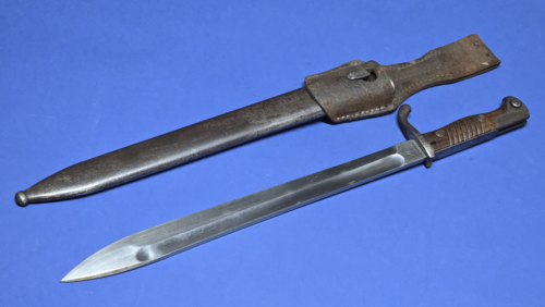WW1 German s98/05 Butcher Bayonet - 1916 - Frog -