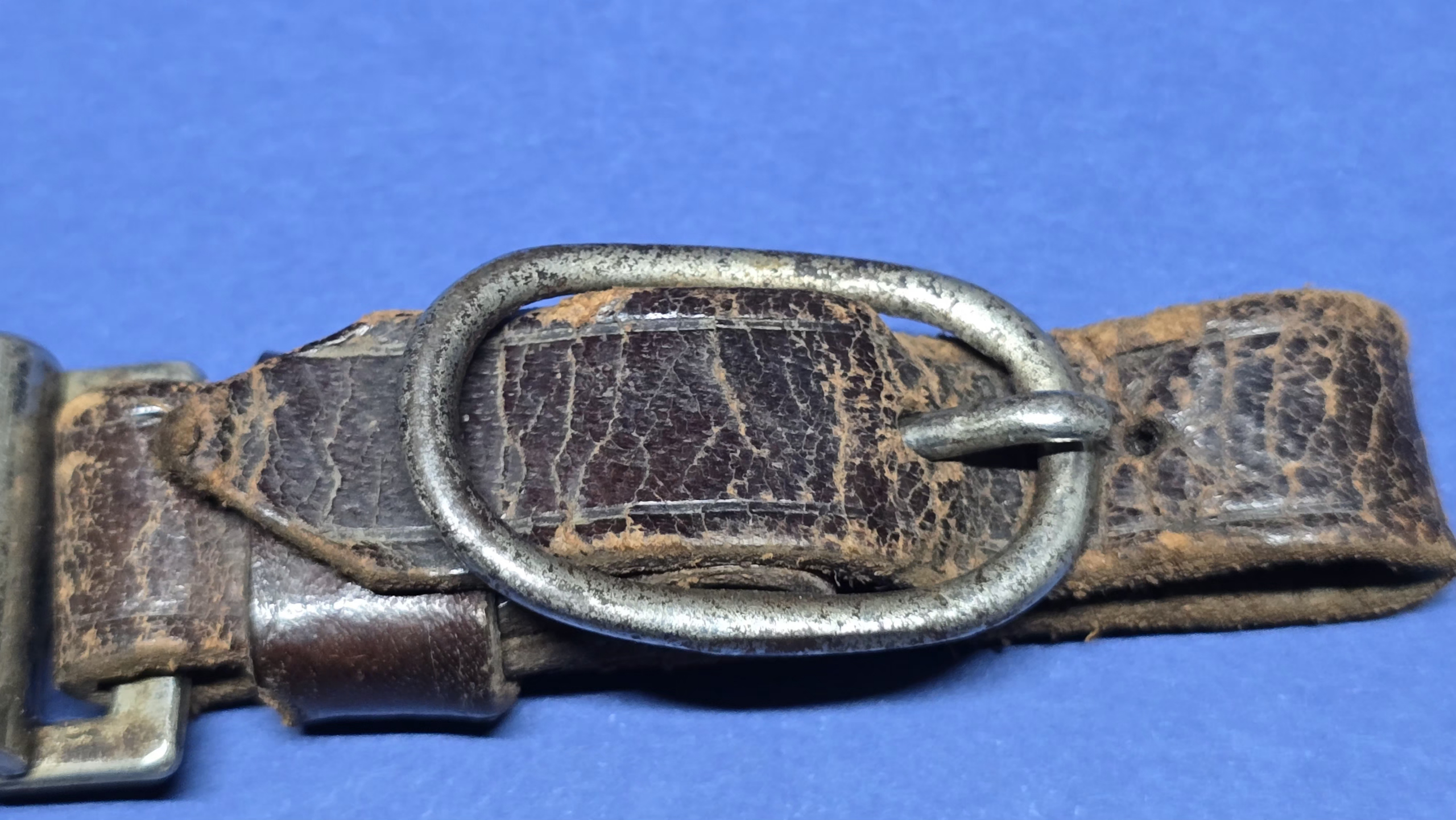 German SA Three Piece Hanger - RZM - 1930s - buckle