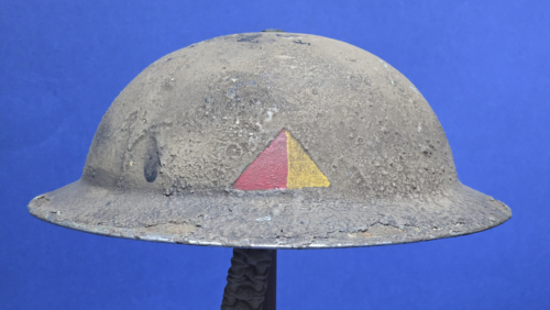 WW2 British Mk II Steel Helmet – BMB 1939 – Middlesex Regiment Flash
