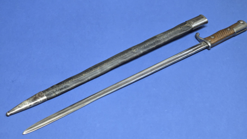 Imperial German S98 Bayonet – Regimentally Marked – Dated 1902 – Early Production