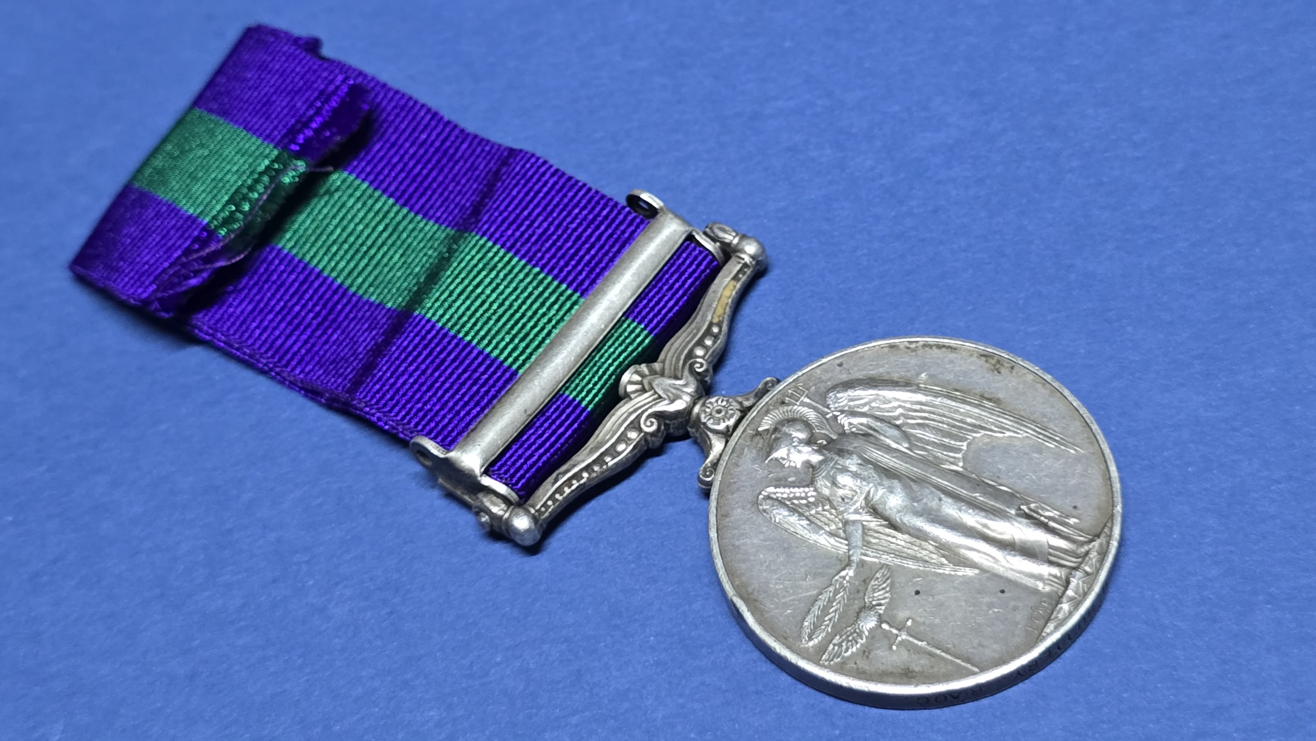 General Service Medal 1918–1962 – Malaya Clasp – Pte H. Buttery RAOC