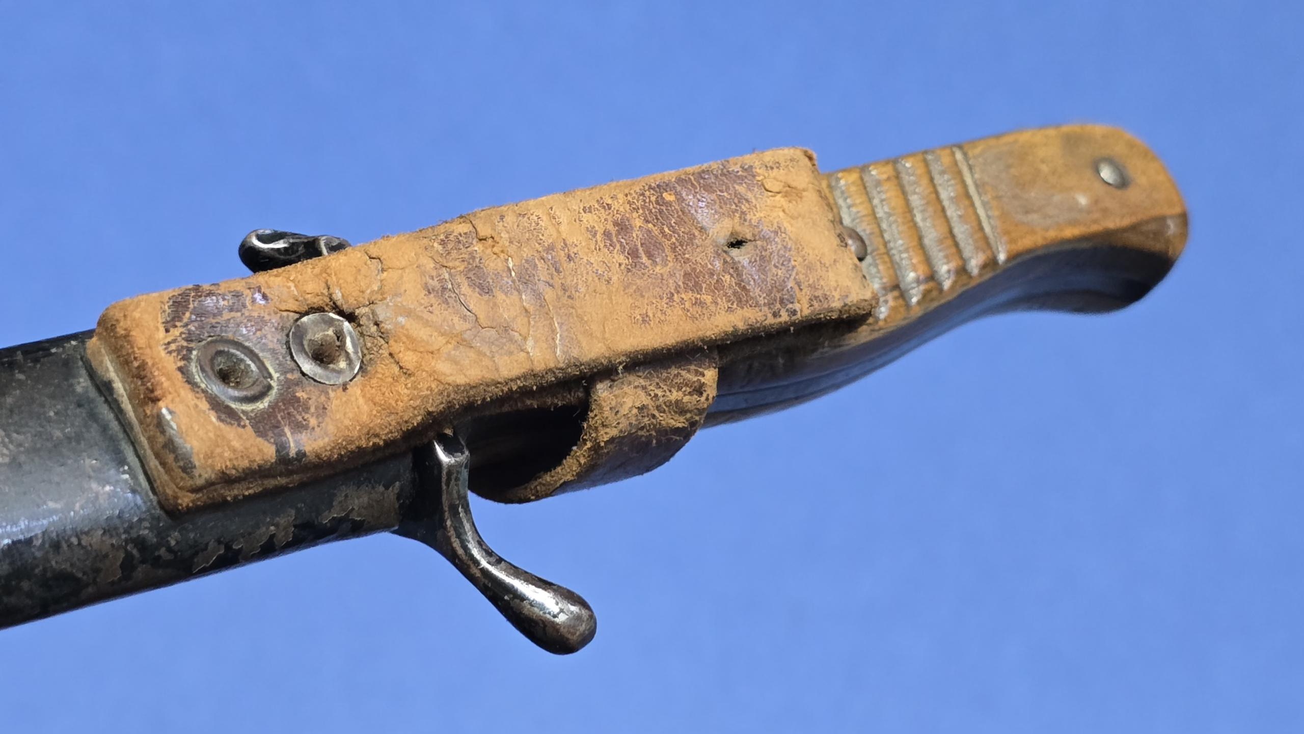 WW1 German Trench Fighting Knife – ERN, Wald Rhein