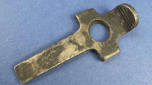 Original WW2 German WaA140 marked P08 Luger loading tool front view