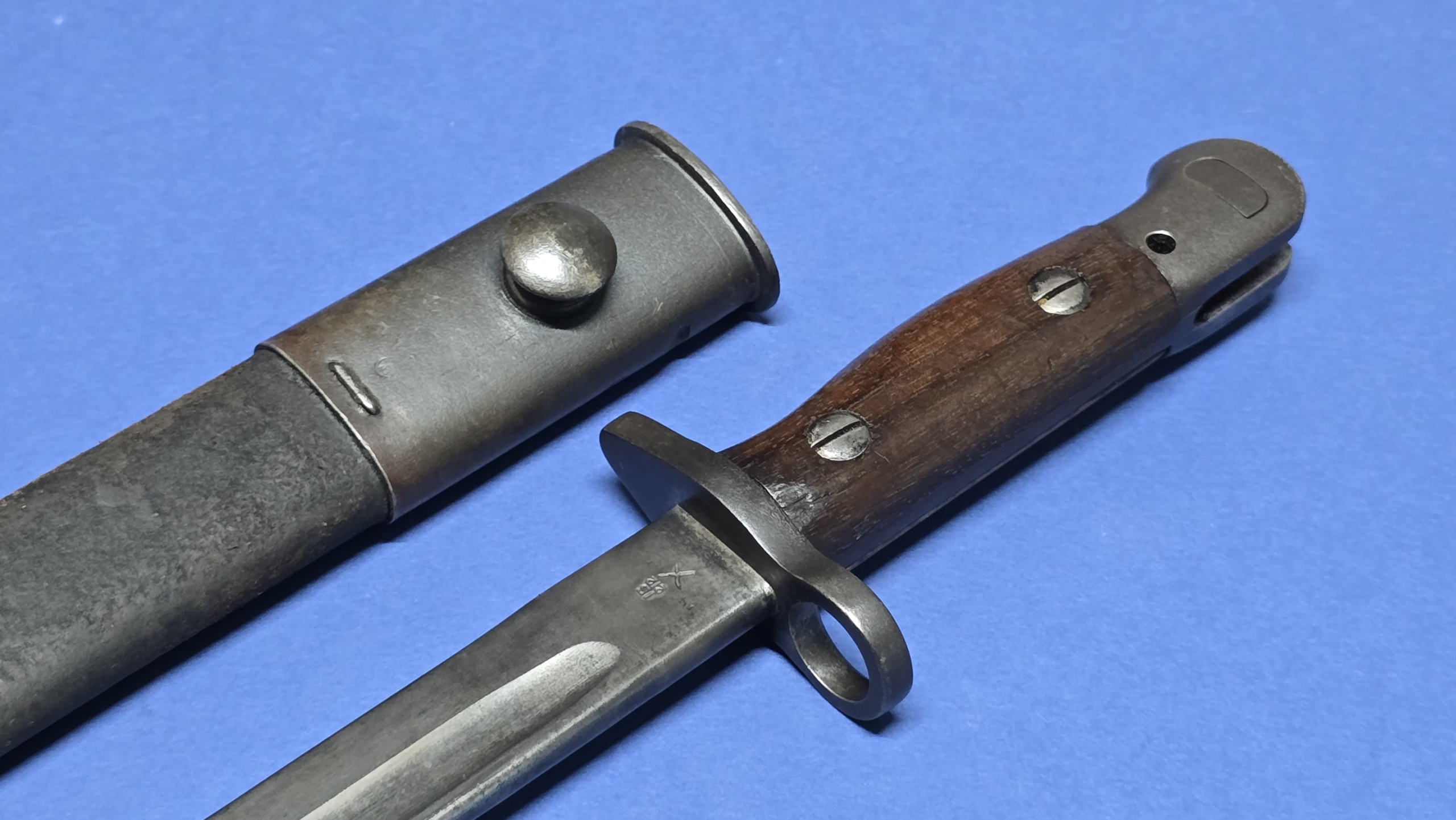 WW2 Indian Pattern 1907 Bayonet by Rifle Factory Ishapore (R.F.I.) – January 1941
